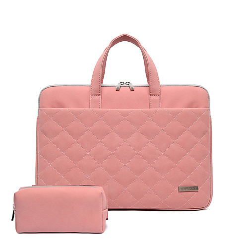 Unisex Waterproof PU Laptop Bag Zipper Solid Color Daily Office & Career Pink Beige Dark Blue
Unisex Waterproof PU Laptop Bag Zipper Solid Color Daily Office & Career Pink Beige Dark Blue
