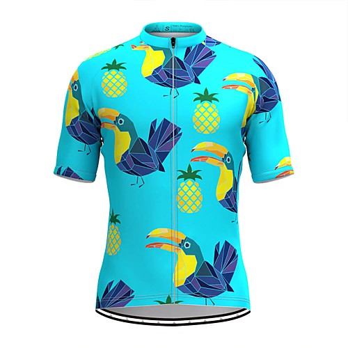 Men's Short Sleeve Cycling Jersey Blue Bird Fruit Bike Top Mountain Bike MTB Road Bike Cycling Breathable Sports Clothing Apparel / Stretchy / Athletic
Men's Short Sleeve Cycling Jersey Blue Bird Fruit Bike Top Mountain Bike MTB Road Bike Cycling Breathable Sports Clothing Apparel / Stretchy / Athletic