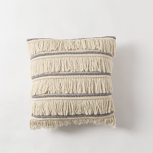 1 pcs Cotton Linen Pillow Cover, Tassel Luxury Modern Square Zipper Traditional Classic
1 pcs Cotton Linen Pillow Cover, Tassel Luxury Modern Square Zipper Traditional Classic