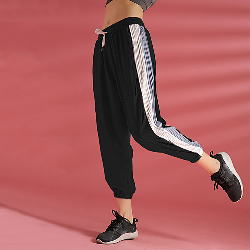 Women's Joggers Jogger Pants Track Pants Athletic Bottoms Drawstring Gym Workout Running Jogging Training Exercise Breathable Quick Dry Moisture Wicking Sport BlackGray Pink / Black / Micro-elastic
Women's Joggers Jogger Pants Track Pants Athletic Bottoms Drawstring Gym Workout Running Jogging Training Exercise Breathable Quick Dry Moisture Wicking Sport BlackGray Pink / Black / Micro-elastic