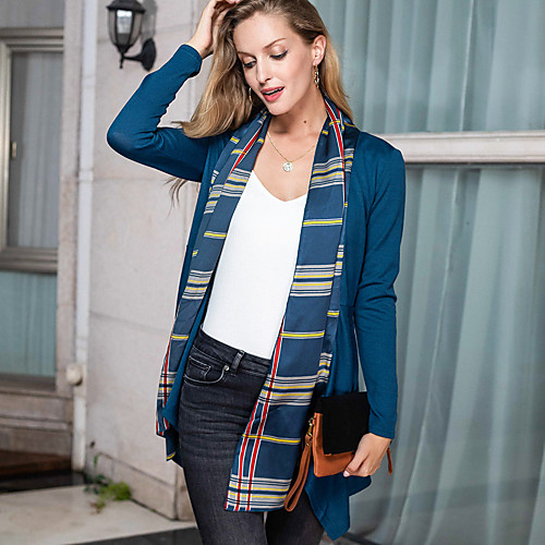 Women's Solid Colored Patchwork Spring & Fall Denim Jacket Long Going out Long Sleeve Cotton Blend Coat Tops
Women's Solid Colored Patchwork Spring & Fall Denim Jacket Long Going out Long Sleeve Cotton Blend Coat Tops