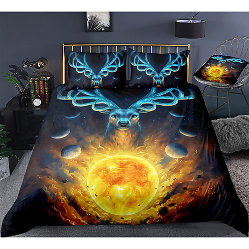 3-Piece Duvet Cover Set Hotel Bedding Sets Comforter Cover with Soft Lightweight Microfiber, Include 1 Duvet Cover, 2 Pillowcases for Double/Queen/King(1 Pillowcase for Twin/Single)
3-Piece Duvet Cover Set Hotel Bedding Sets Comforter Cover with Soft Lightweight Microfiber, Include 1 Duvet Cover, 2 Pillowcases for Double/Queen/King(1 Pillowcase for Twin/Single)