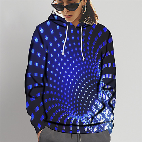Women's Pullover Hoodie Sweatshirt Graphic 3D Print Daily Going out 3D Print Basic Hoodies Sweatshirts Blue
Women's Pullover Hoodie Sweatshirt Graphic 3D Print Daily Going out 3D Print Basic Hoodies Sweatshirts Blue