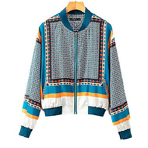Soluo Women Retro Floral Zipper Jacket African Classic Biker Bomber Short Coat Baseball Uniform Fall Short Outwear (Blue,Medium)
Soluo Women Retro Floral Zipper Jacket African Classic Biker Bomber Short Coat Baseball Uniform Fall Short Outwear (Blue,Medium)