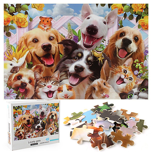 1000 pieces jigsaw puzzle pet dog puzzle animal puzzle toy for children and adults
1000 pieces jigsaw puzzle pet dog puzzle animal puzzle toy for children and adults