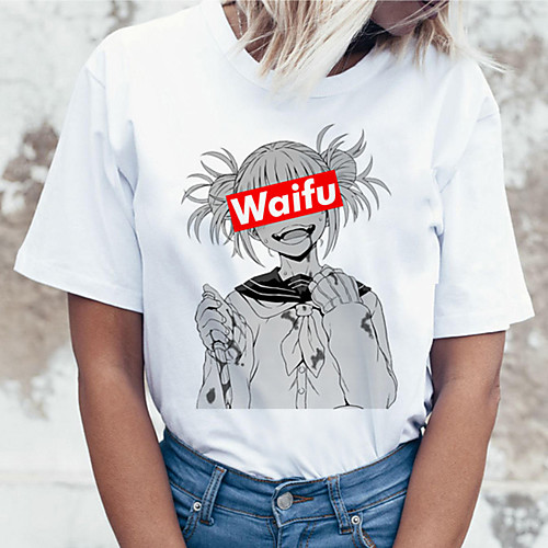 Inspired by My Hero Academia / Boku No Hero Ahegao Cosplay Costume T-shirt Microfiber Graphic Prints Printing T-shirt For Women's / Men's
Inspired by My Hero Academia / Boku No Hero Ahegao Cosplay Costume T-shirt Microfiber Graphic Prints Printing T-shirt For Women's / Men's