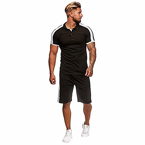 Clearance Kstare Men's Summer Fashion Pajamas Comfort Sports Gym Thin Sleepwear Tracksuit Set Shorts Pants and Top Black
Clearance Kstare Men's Summer Fashion Pajamas Comfort Sports Gym Thin Sleepwear Tracksuit Set Shorts Pants and Top Black