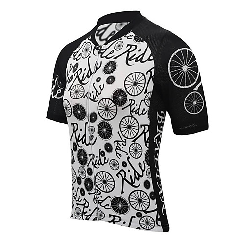 Women's Short Sleeve Cycling Jersey BlackWhite Bike Top Mountain Bike MTB Road Bike Cycling Breathable Quick Dry Sports Clothing Apparel / Stretchy / Athleisure
Women's Short Sleeve Cycling Jersey BlackWhite Bike Top Mountain Bike MTB Road Bike Cycling Breathable Quick Dry Sports Clothing Apparel / Stretchy / Athleisure