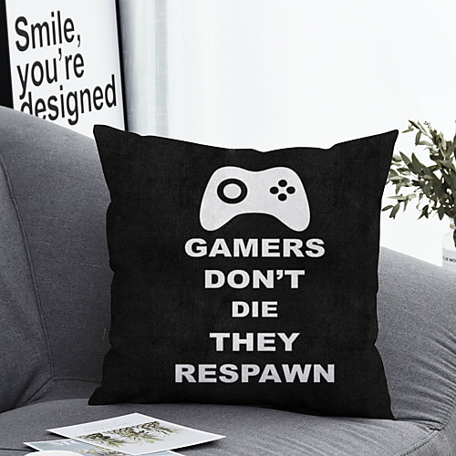 1 pcs Polyester Pillow Cover & Insert, Slogan Simple Classic Square Zipper Polyester Traditional Classic
1 pcs Polyester Pillow Cover & Insert, Slogan Simple Classic Square Zipper Polyester Traditional Classic