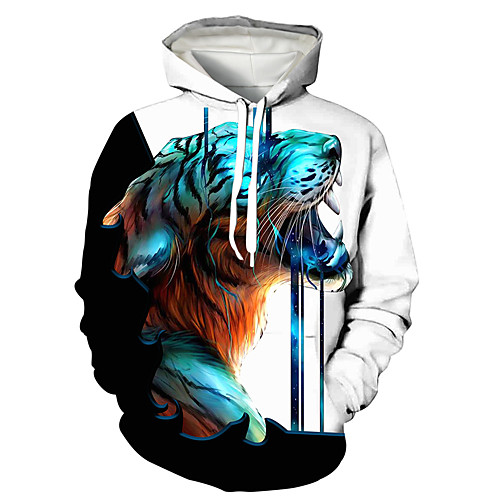Men's Pullover Hoodie Sweatshirt Graphic 3D Animal Print Hooded Daily 3D Print Basic Casual Hoodies Sweatshirts Long Sleeve White
Men's Pullover Hoodie Sweatshirt Graphic 3D Animal Print Hooded Daily 3D Print Basic Casual Hoodies Sweatshirts Long Sleeve White