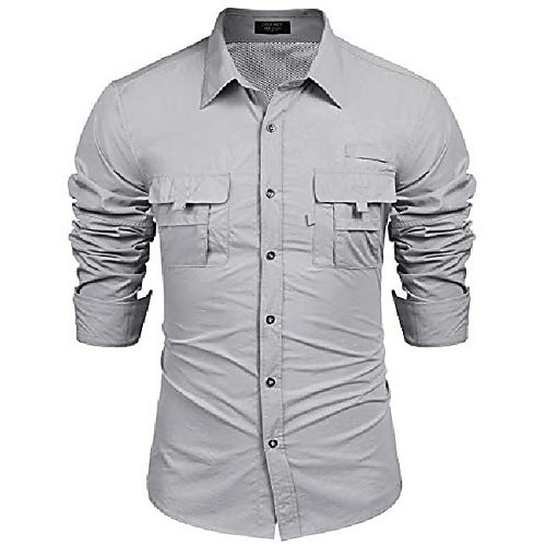 Men's Fishing Shirt Lightweight Breathable Quick Dry Top Camping & Hiking Fishing / Long Sleeve
Men's Fishing Shirt Lightweight Breathable Quick Dry Top Camping & Hiking Fishing / Long Sleeve