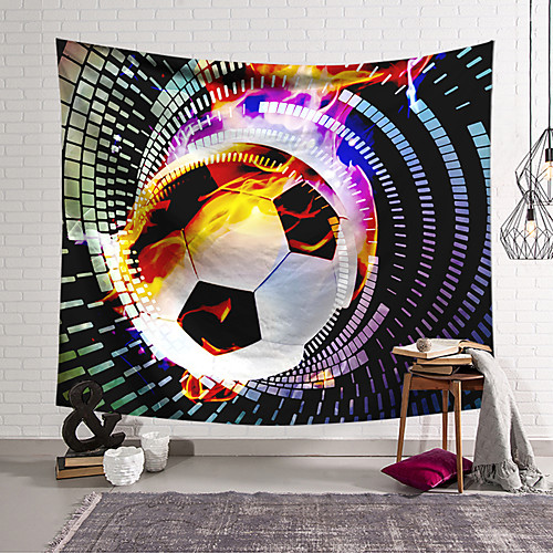 wall tapestry art decor blanket curtain hanging home bedroom living room decoration purple football polyester
wall tapestry art decor blanket curtain hanging home bedroom living room decoration purple football polyester