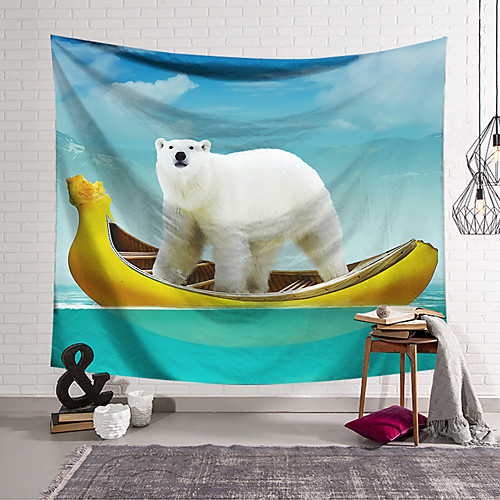 Wall Tapestry Art Decor Blanket Curtain Hanging Home Bedroom Living Room Decoration Polyester Polar Bear
Wall Tapestry Art Decor Blanket Curtain Hanging Home Bedroom Living Room Decoration Polyester Polar Bear