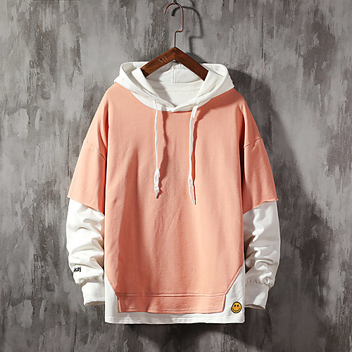 Men's Hoodie Pullover Color Block Cowl Neck Color Block Sport Athleisure Hoodie Top Long Sleeve Breathable Moisture Wicking Sweat Out Comfortable Everyday Use Street Casual Daily
Men's Hoodie Pullover Color Block Cowl Neck Color Block Sport Athleisure Hoodie Top Long Sleeve Breathable Moisture Wicking Sweat Out Comfortable Everyday Use Street Casual Daily
