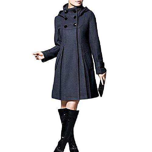 women's slim stand collar hooded double breasted mid long woolen coats (grey, medium)
women's slim stand collar hooded double breasted mid long woolen coats (grey, medium)