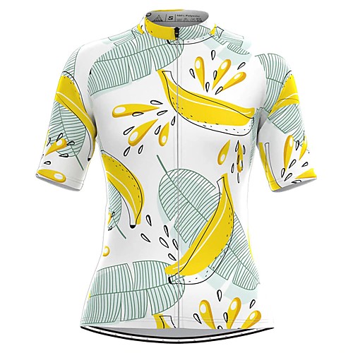 Women's Short Sleeve Cycling Jersey White Fruit Bike Top Mountain Bike MTB Road Bike Cycling Breathable Quick Dry Sports Clothing Apparel / Stretchy / Athleisure
Women's Short Sleeve Cycling Jersey White Fruit Bike Top Mountain Bike MTB Road Bike Cycling Breathable Quick Dry Sports Clothing Apparel / Stretchy / Athleisure