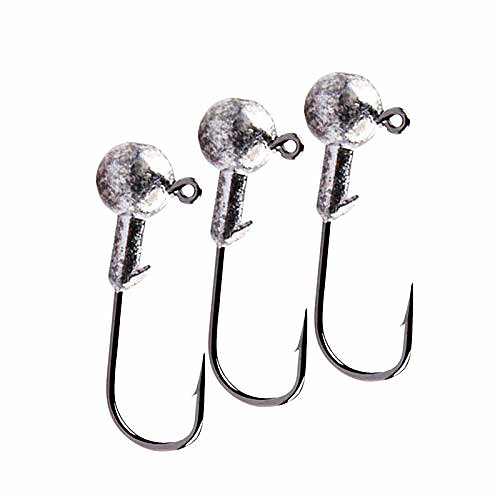 Fish Hook Lead 10 PCS Jig Head 1.5g 2g 3.5g 5g 7g 10g 14g Lead Head Hook Fishing Hook Pike Fishing Accessories (Color : 1.5g 10pcs)
Fish Hook Lead 10 PCS Jig Head 1.5g 2g 3.5g 5g 7g 10g 14g Lead Head Hook Fishing Hook Pike Fishing Accessories (Color : 1.5g 10pcs)