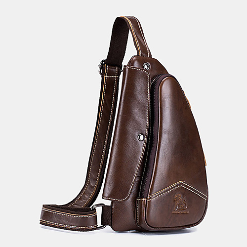 men genuine leather cowhide triangle shape fashion retro business shoulder bag chest bag
men genuine leather cowhide triangle shape fashion retro business shoulder bag chest bag