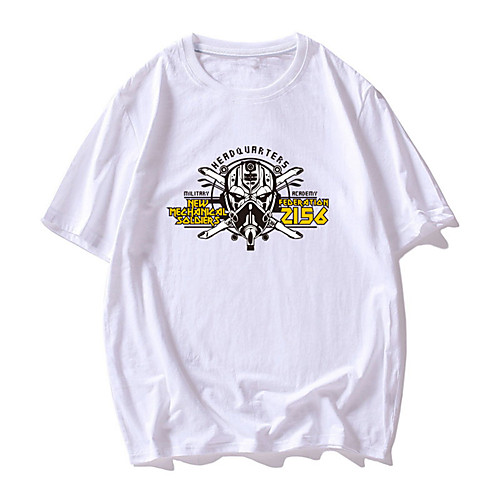 Men's Unisex T shirt Other Prints Graphic Abstract Plus Size Print Short Sleeve Daily Tops Basic Casual White Black Red
Men's Unisex T shirt Other Prints Graphic Abstract Plus Size Print Short Sleeve Daily Tops Basic Casual White Black Red