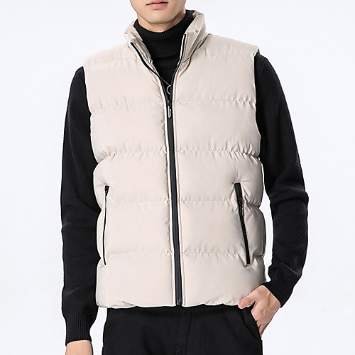 Men's Sports Puffer Jacket Hiking Vest / Gilet Outdoor Down Jacket Winter Outdoor Solid Color Thermal Warm Packable Lightweight Breathable Top Hunting Fishing Climbing Black khaki Sky Blue
Men's Sports Puffer Jacket Hiking Vest / Gilet Outdoor Down Jacket Winter Outdoor Solid Color Thermal Warm Packable Lightweight Breathable Top Hunting Fishing Climbing Black khaki Sky Blue