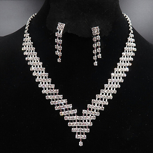 Women's Jewelry Set Bridal Jewelry Sets Geometrical Precious Fashion Silver Plated Earrings Jewelry Silver For Christmas Wedding Halloween Party Evening Gift 1 set
Women's Jewelry Set Bridal Jewelry Sets Geometrical Precious Fashion Silver Plated Earrings Jewelry Silver For Christmas Wedding Halloween Party Evening Gift 1 set