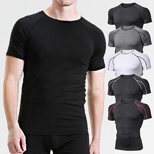 Men's T shirt Hiking Tee shirt Short Sleeve Tee Tshirt Sweatshirt Top Outdoor Lightweight Breathable Quick Dry Sweat wicking Spring Summer Solid Color 109 gray 109 Gray Line 109 white Hunting Fishing
Men's T shirt Hiking Tee shirt Short Sleeve Tee Tshirt Sweatshirt Top Outdoor Lightweight Breathable Quick Dry Sweat wicking Spring Summer Solid Color 109 gray 109 Gray Line 109 white Hunting Fishing