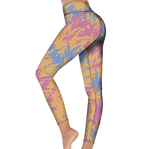 21Grams Women's High Waist Yoga Pants Cropped Leggings Tummy Control Butt Lift Breathable Yellow Fitness Gym Workout Running Winter Sports Activewear High Elasticity
21Grams Women's High Waist Yoga Pants Cropped Leggings Tummy Control Butt Lift Breathable Yellow Fitness Gym Workout Running Winter Sports Activewear High Elasticity
