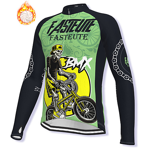 21Grams Men's Long Sleeve Cycling Jacket Winter Fleece Spandex Green Bike Jacket Mountain Bike MTB Road Bike Cycling Fleece Lining Warm Sports Clothing Apparel / Stretchy / Athleisure
21Grams Men's Long Sleeve Cycling Jacket Winter Fleece Spandex Green Bike Jacket Mountain Bike MTB Road Bike Cycling Fleece Lining Warm Sports Clothing Apparel / Stretchy / Athleisure
