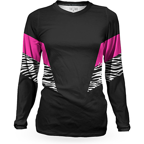 Women's Long Sleeve Downhill Jersey Winter Black Zebra Bike Top Mountain Bike MTB Road Bike Cycling Breathable Quick Dry Sports Clothing Apparel / Stretchy / Athleisure
Women's Long Sleeve Downhill Jersey Winter Black Zebra Bike Top Mountain Bike MTB Road Bike Cycling Breathable Quick Dry Sports Clothing Apparel / Stretchy / Athleisure