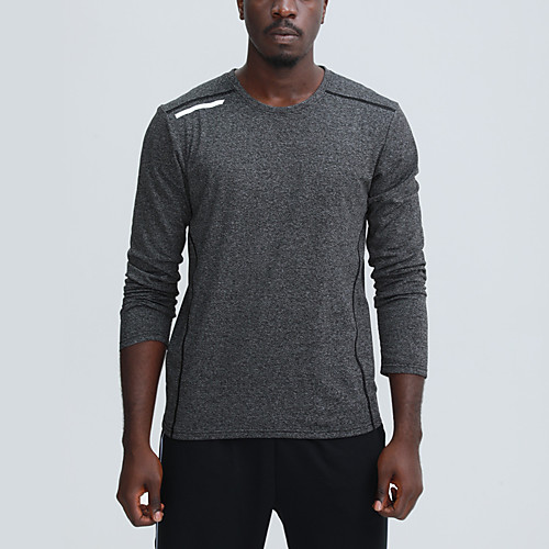 Men's T shirt Hiking Tee shirt Long Sleeve Crew Neck Sweatshirt Top Outdoor Lightweight Fleece Lining Breathable Quick Dry Autumn / Fall Winter Elastane Polyester Solid Color Dark Grey Black Fishing
Men's T shirt Hiking Tee shirt Long Sleeve Crew Neck Sweatshirt Top Outdoor Lightweight Fleece Lining Breathable Quick Dry Autumn / Fall Winter Elastane Polyester Solid Color Dark Grey Black Fishing