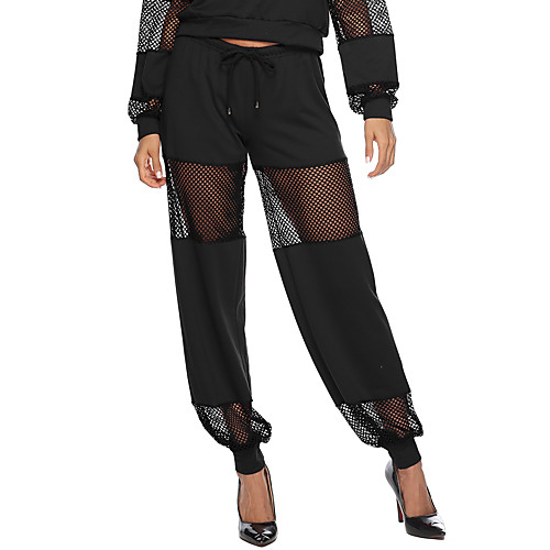 Women's Stylish Breathable Comfort Quick Dry Holiday Going out Bloomers Pants Plain Full Length Drawstring Black Red
Women's Stylish Breathable Comfort Quick Dry Holiday Going out Bloomers Pants Plain Full Length Drawstring Black Red