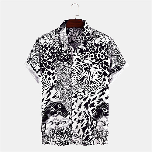 Men's Shirt Other Prints Plants Button-Down Print Short Sleeve Daily Tops Casual Hawaiian Black
Men's Shirt Other Prints Plants Button-Down Print Short Sleeve Daily Tops Casual Hawaiian Black