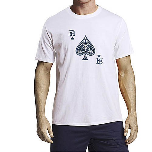 Men's T shirt Other Prints Graphic Geometric Letter Print Short Sleeve Daily Tops 100% Cotton Basic Casual White Black Blue
Men's T shirt Other Prints Graphic Geometric Letter Print Short Sleeve Daily Tops 100% Cotton Basic Casual White Black Blue