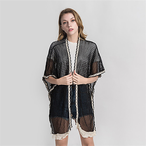 Sleeveless Shawls / Voiles & Sheers POLY Special Occasion / Party / Evening Shawl & Wrap / Women's Wrap With Lace
Sleeveless Shawls / Voiles & Sheers POLY Special Occasion / Party / Evening Shawl & Wrap / Women's Wrap With Lace