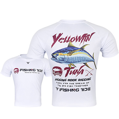 Men's Fishing Shirt Lightweight Breathable Quick Dry Top Sports & Outdoor Athleisure Fishing / Short Sleeve / Stretchy
Men's Fishing Shirt Lightweight Breathable Quick Dry Top Sports & Outdoor Athleisure Fishing / Short Sleeve / Stretchy