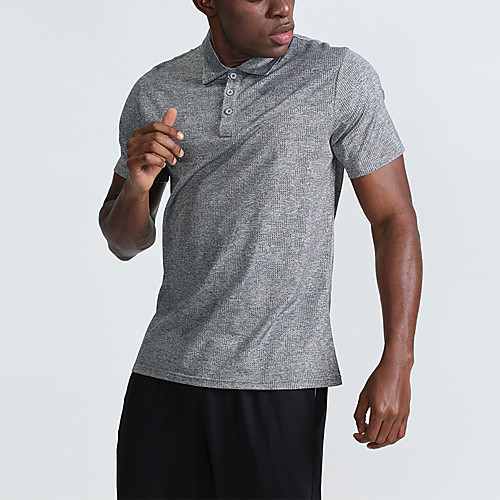 Men's T shirt Hiking Tee shirt Short Sleeve Stand Collar Sweatshirt Top Outdoor Lightweight Breathable Quick Dry Soft Summer Elastane Polyester Solid Color White Black Grey Fishing Climbing Beach
Men's T shirt Hiking Tee shirt Short Sleeve Stand Collar Sweatshirt Top Outdoor Lightweight Breathable Quick Dry Soft Summer Elastane Polyester Solid Color White Black Grey Fishing Climbing Beach