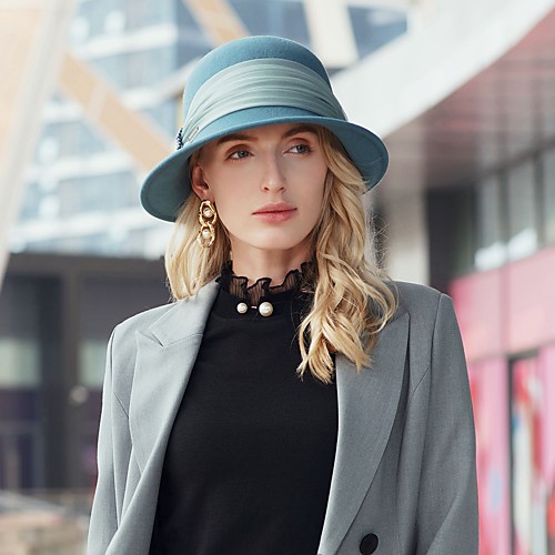 Headwear Casual / Daily 100% Wool Hats with Imitation Pearl 1pc Casual / Daily Wear Headpiece
Headwear Casual / Daily 100% Wool Hats with Imitation Pearl 1pc Casual / Daily Wear Headpiece