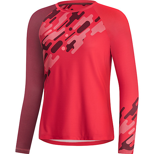 Women's Long Sleeve Downhill Jersey Red Bike Top Mountain Bike MTB Road Bike Cycling Breathable Quick Dry Sports Clothing Apparel / Stretchy / Athleisure
Women's Long Sleeve Downhill Jersey Red Bike Top Mountain Bike MTB Road Bike Cycling Breathable Quick Dry Sports Clothing Apparel / Stretchy / Athleisure