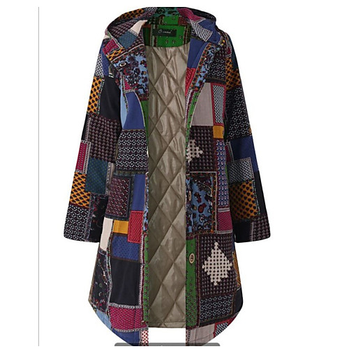 Women's Geometric Print Basic Fall Trench Coat Regular Holiday Long Sleeve Cotton Blend Coat Tops Red
Women's Geometric Print Basic Fall Trench Coat Regular Holiday Long Sleeve Cotton Blend Coat Tops Red