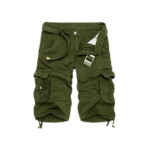 Men's Basic Outdoor Daily Tactical Cargo Pants Solid Colored Knee Length Classic Army Green Blue Khaki Dark Gray Dark Blue
Men's Basic Outdoor Daily Tactical Cargo Pants Solid Colored Knee Length Classic Army Green Blue Khaki Dark Gray Dark Blue