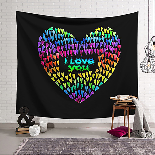 Valentine's Day Wall Tapestry Art Decor Blanket Curtain Hanging Home Bedroom Living Room Decoration Love Heart
Valentine's Day Wall Tapestry Art Decor Blanket Curtain Hanging Home Bedroom Living Room Decoration Love Heart