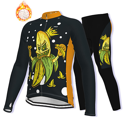 21Grams Men's Long Sleeve Cycling Jacket with Pants Winter Fleece Spandex Black Bike Fleece Lining Warm Sports Graphic Mountain Bike MTB Road Bike Cycling Clothing Apparel / Stretchy / Athleisure
21Grams Men's Long Sleeve Cycling Jacket with Pants Winter Fleece Spandex Black Bike Fleece Lining Warm Sports Graphic Mountain Bike MTB Road Bike Cycling Clothing Apparel / Stretchy / Athleisure