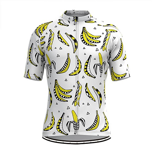 Men's Short Sleeve Cycling Jersey White Fruit Bike Top Mountain Bike MTB Road Bike Cycling Breathable Sports Clothing Apparel / Stretchy / Athletic
Men's Short Sleeve Cycling Jersey White Fruit Bike Top Mountain Bike MTB Road Bike Cycling Breathable Sports Clothing Apparel / Stretchy / Athletic