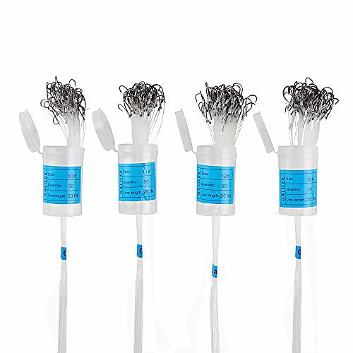 Fishing Hooks with line 40pcs (13# 14# 15# 16#) Sea Fish Hooks Saltwater Small Hooks Hand Tied Bretied tie Barracuda
Fishing Hooks with line 40pcs (13# 14# 15# 16#) Sea Fish Hooks Saltwater Small Hooks Hand Tied Bretied tie Barracuda