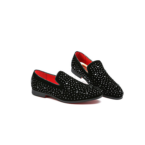 Men's Loafers & Slip-Ons Casual Daily Walking Shoes PU Breathable Non-slipping Shock Absorbing Black Fall Spring
Men's Loafers & Slip-Ons Casual Daily Walking Shoes PU Breathable Non-slipping Shock Absorbing Black Fall Spring