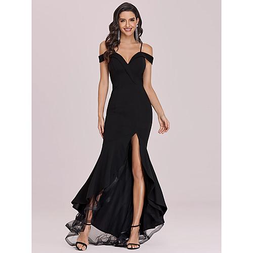 Women's Trumpet / Mermaid Dress Maxi long Dress Black Short Sleeve Solid Color Spring Summer Formal Sexy 2021 S M L XL XXL 3XL 4XL
Women's Trumpet / Mermaid Dress Maxi long Dress Black Short Sleeve Solid Color Spring Summer Formal Sexy 2021 S M L XL XXL 3XL 4XL