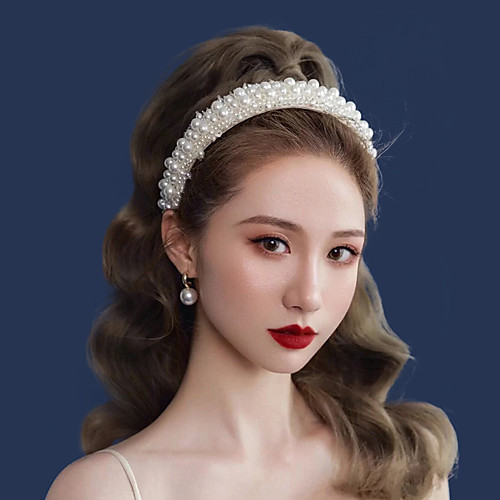 Cute Sweet Other Material Headpiece with Pearl 1 Piece Wedding / Special Occasion Headpiece
Cute Sweet Other Material Headpiece with Pearl 1 Piece Wedding / Special Occasion Headpiece