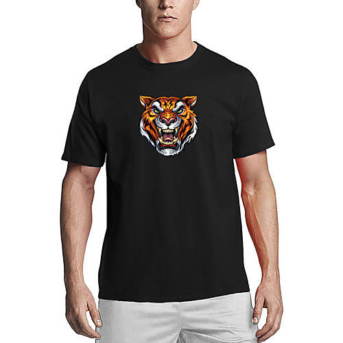 Men's T shirt 3D Print Graphic Tiger Animal Print Short Sleeve Daily Tops Basic Casual White Black Red
Men's T shirt 3D Print Graphic Tiger Animal Print Short Sleeve Daily Tops Basic Casual White Black Red