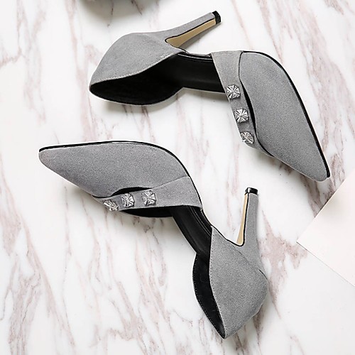 Women's Wedding Shoes Stiletto Heel Pointed Toe Wedding Pumps Wedding Daily PU Synthetics Black Light Grey
Women's Wedding Shoes Stiletto Heel Pointed Toe Wedding Pumps Wedding Daily PU Synthetics Black Light Grey