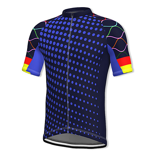 21Grams Adults' Cycling / Bike Navy Purple Yellow Men's Cycling Shoes / Short Sleeve / Athleisure / Gradient / Mountain Bike MTB / Road Bike Cycling
21Grams Adults' Cycling / Bike Navy Purple Yellow Men's Cycling Shoes / Short Sleeve / Athleisure / Gradient / Mountain Bike MTB / Road Bike Cycling